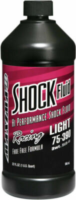 Maxima Racing Oil Motorcycle Suspension Light Shock Fluid/Oil 3W 1 Qt 58901L