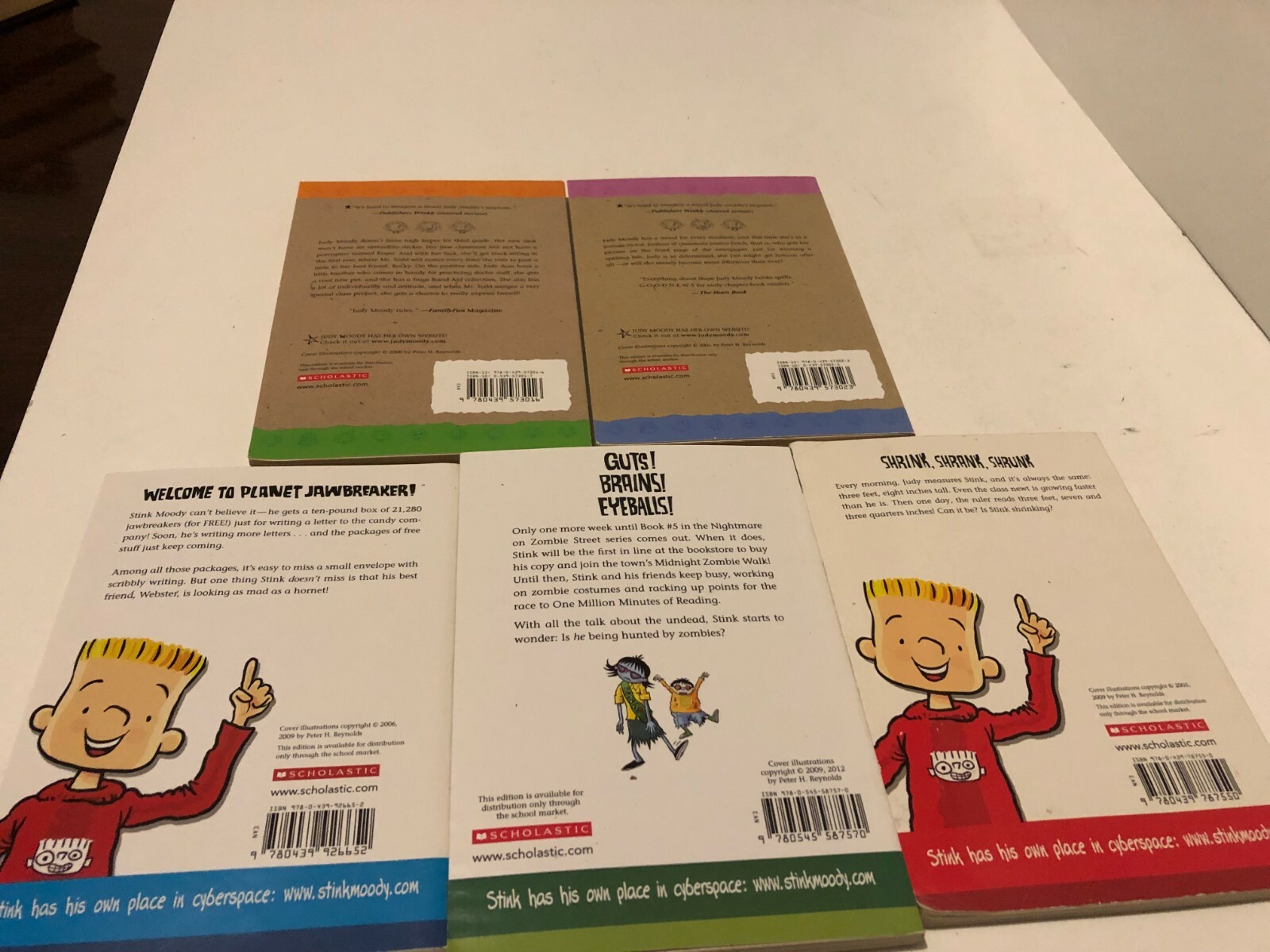 JUDY MOODY and STINK Books Lot of 5 Megan McDonald | eBay