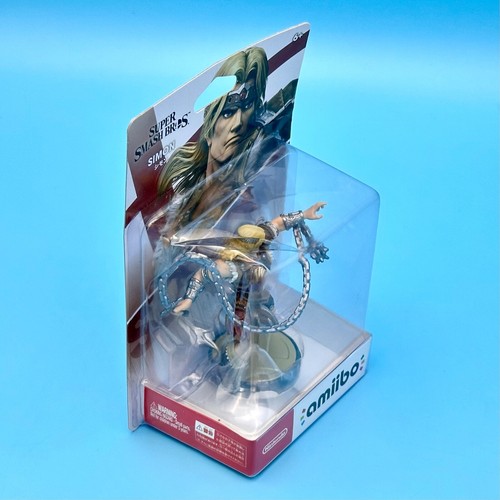 Nintendo Amiibo Simon Belmont Super Smash Bros Castlevania Switch US *DAMAGED* - Picture 3 of 5