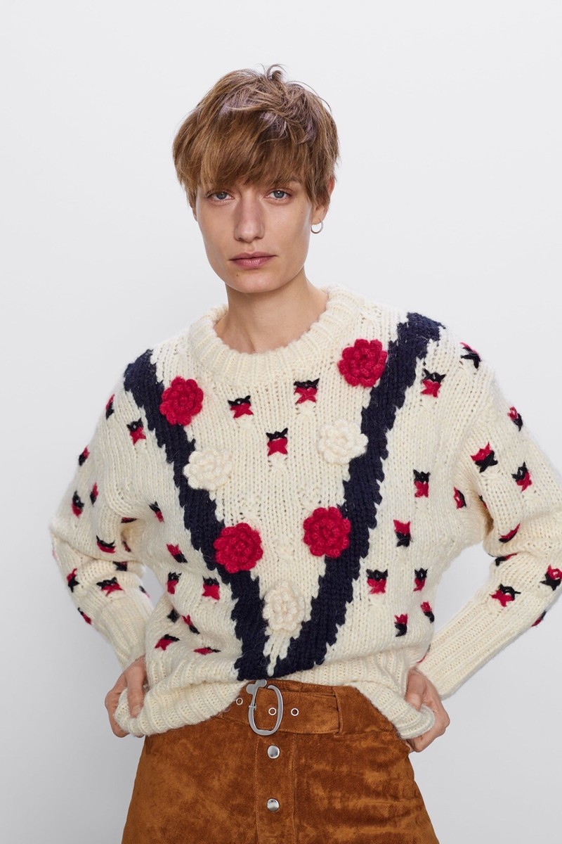 ZARA ニット ドゥロワー イエナ TOWEL EFFECT T-SHIRT AND BERMUDA SET - Russet | ZARA United States