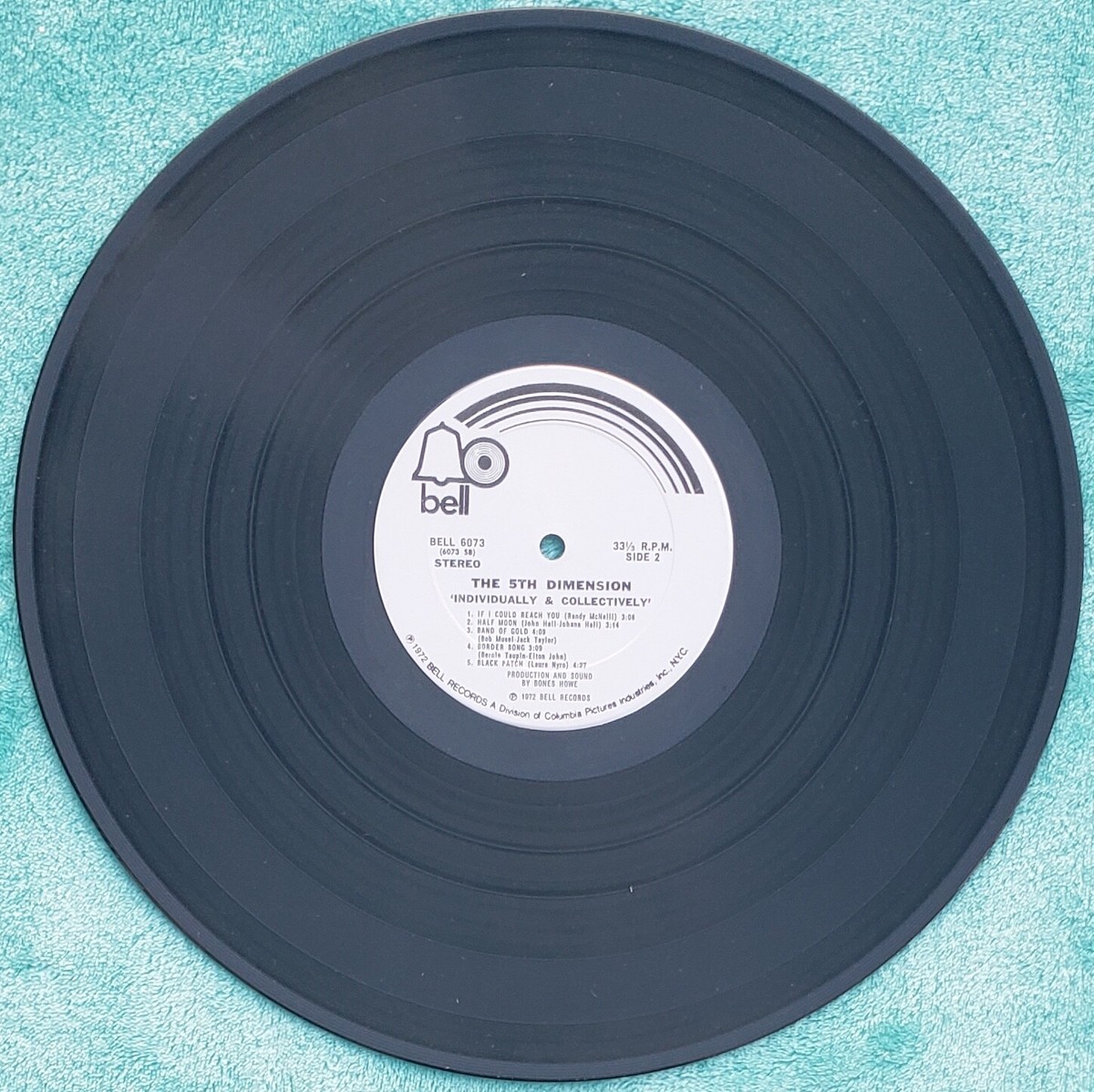The 5th Dimension Individually & Collectively LP 1972 Vinyl Album