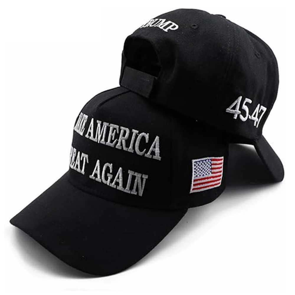 Cappello MAGA Donald Trump | Make America Great Again, Ricamato, Unisex Regolabile - Foto 4