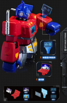 Bloks Transformers 40th Anniversary Optimus Prime G1 1/12 7