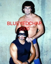 BRIAN ADIAS & RENEGADE RICH WILSON  WRESTLER 8 X 10 WRESTLING PHOTO  NWA