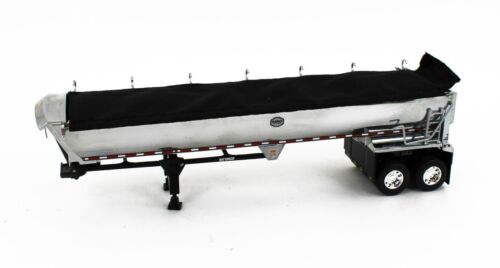 DCP 1:64 *GREEN & BLACK* Kenworth W990 Day Cab & CHROME MAC End Dump Trailer NIB - Picture 4 of 9