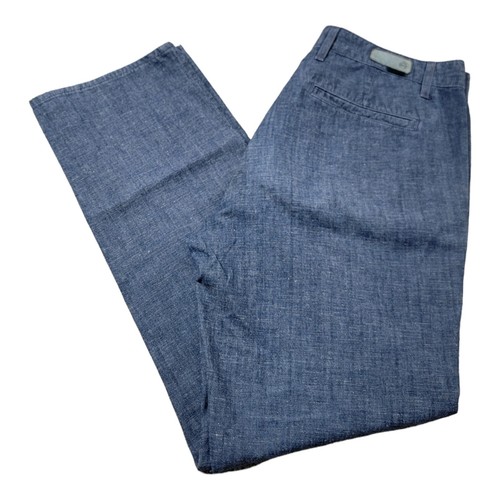 Top Chambray Denim AG Adriano Goldschmied Baby Doll - Taille M, Bleu, 100% Coton, Occasion Très Bon état