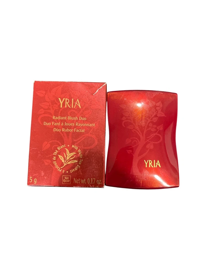 Yves Rocher Yria Radiant Blush Duo - 160 CLAIR разорванная коробка как видно - Изображение 2 из 3