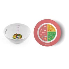 Bariatric Portion Control Plate  Bowl Set by BariatricPal