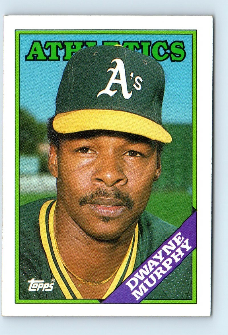 1988 O-Pee-Chee Dwayne Murphy Oakland Athletics #334
