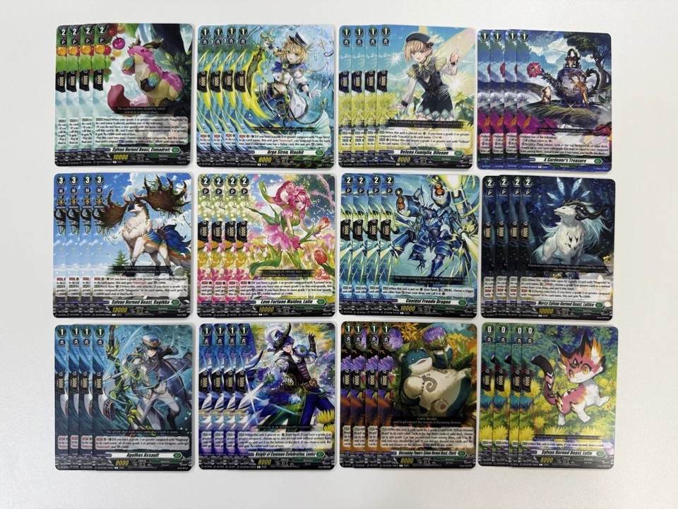 CARDFIGHT VANGUARD DZ-BT08 STOICHEIA PLAYSET MAGNOLIA PATRIARCH SINCERIETE - Image 3 of 4