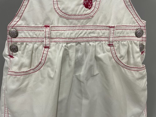TARGET - Baby Girl White Ladybird Pinafore - Size 1 - EUC - Picture 3 of 6