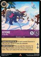 DISNEY LORCANA TCG - Winterspell - Eeyore - In the Way - Rare 45/204