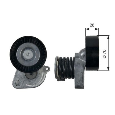 Riemenspanner Keilrippenriemen Gates T39207 Drivealign  für Mercedes Benz