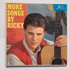 RICKY NELSON GATEFOLD MORE SONGS BY RICKY IMPERIAL Mono LP9122 W/POSTER