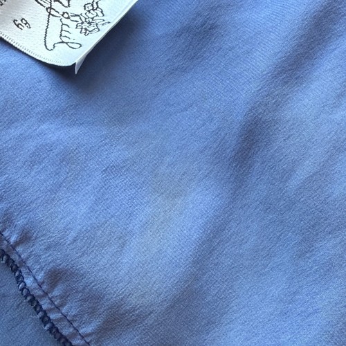 Jonquil by Diane Samandi Silk & Lace Cami Blue Black Small Romantic Sleepwear - Picture 12 of 14