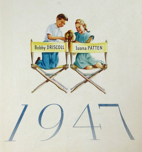 Vintage Walt Disney Studio Christmas Card Staff Employees Song of the South 1946