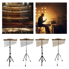 25 Tones Musical Chimes Musical Instrument Stand Bell Accompaniment Hand Chimes