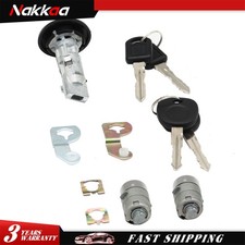 Ignition Key Switch Cylinder Kit With Door Locks And 4 Keys For 01-07 Chevrolet Ignition Key Switch Cylinder Kit With Door Locks And 4 Keys For 01-07 Chevrolet