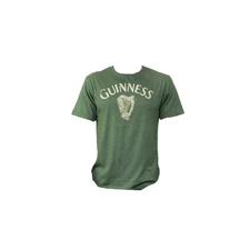 Guinness Green Vintage Heathered Harp T-Shirt