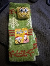 SpongeBob SquarePants Crew Length Socks. Shoe Size 4-10