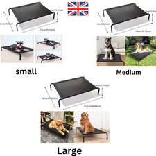 S/M/L Pet Raised Bed Elevated Trampoline Hammock Cat Dog Puppy Raised Pet Beds