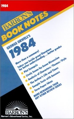GEORGE ORWELL'S 1984 (BARRON'S BOOK NOTES) By Kit Reed & Michael Spring *VG+*