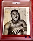 1962 Cassius Clay vs Archie Moore fight PSA Type III Boxing Photo Muhammad Ali ! — photo 7