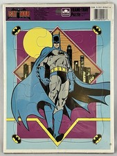BATMAN FRAME TRAY PUZZLE 1989 Golden Books -- SEALED