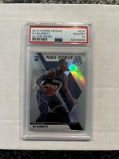 2019 Panini Mosaic NBA Debut Silver Prizm #270 RJ Barrett (RC) PSA 10 Rookie