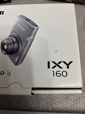 Canon IXY 160 Silver 20.0MP PowerShot ELPH 165 IS IXUS 165 Digital Camera w/Box
