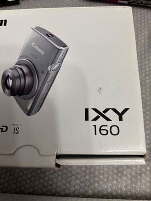 Canon IXY 160 Silver 20.0MP PowerShot ELPH 165 IS IXUS 165 Digital Camera w/Box