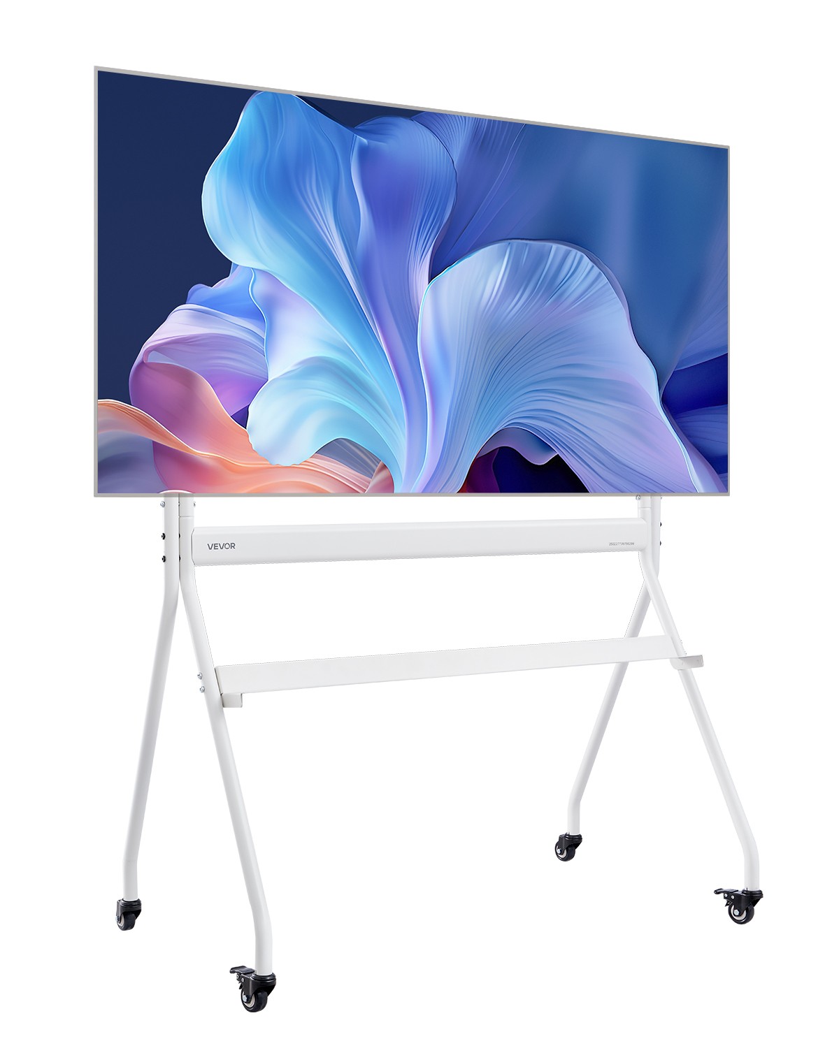 Mobile Tv Cart Holds Up To 198 Lbs For 35-100 In Screens