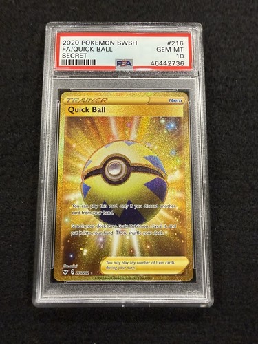 Quick Ball graded PSA 10 for sale on eBay