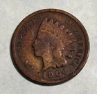 1904 Indian Head Cent - USA Coins