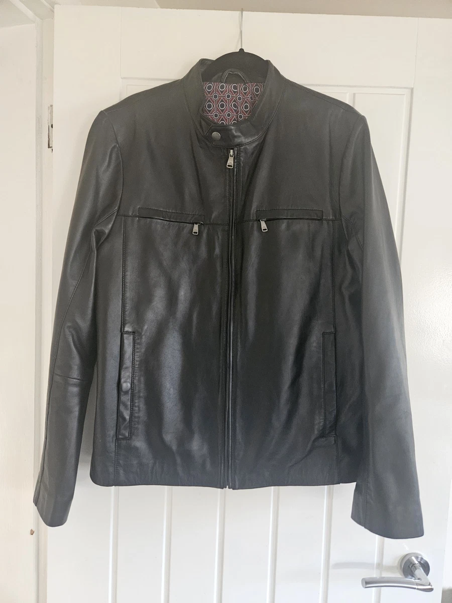 Ted Baker 皮革外壳外套、夹克、背心男士| eBay