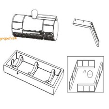 N Scale 1:160 Oil Storage Tank Station Building Kit Railway Diorama Scene Model