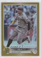 2022 Topps Update Gold Foil Matt Beaty #US263 bp9