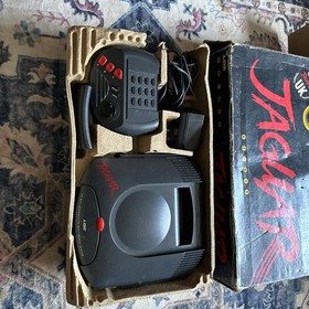 Atari Jaguar Console Boxed With Controller And Cybermorph Game