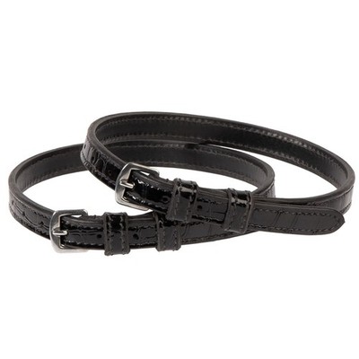 Harrys Horse Spurs Strap Croco Black
