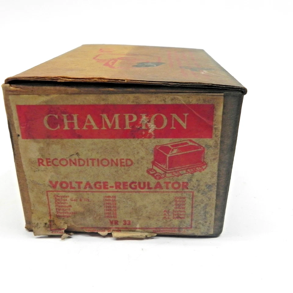 1949-1955 MOPAR 1951-1955 STUDEBAKER RECONSTRUIDO REGULADOR DE VOLTAJE CHAMPION AUTOLITE Foto 2 de 4