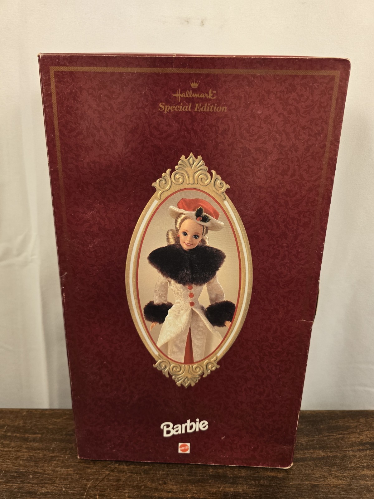 NIB VTG Hallmark Special Edition Holiday Memories Christmas Barbie Doll Mattel