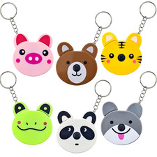 6 Pack Animal Retractable Small Tape Measure Body Measuring Tape for Sewing, Sea