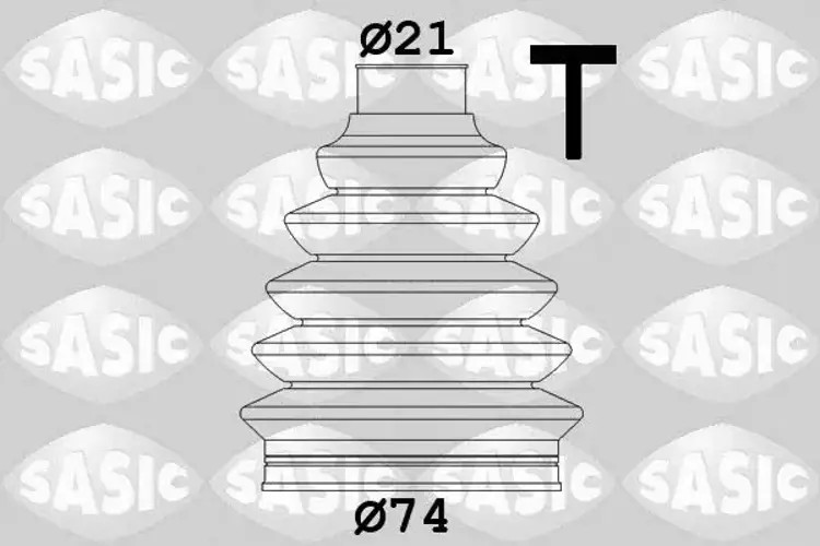 Drive shaft CV joint boot Front Axle Thermoplast 1900017 SASIC for PEUGEOT