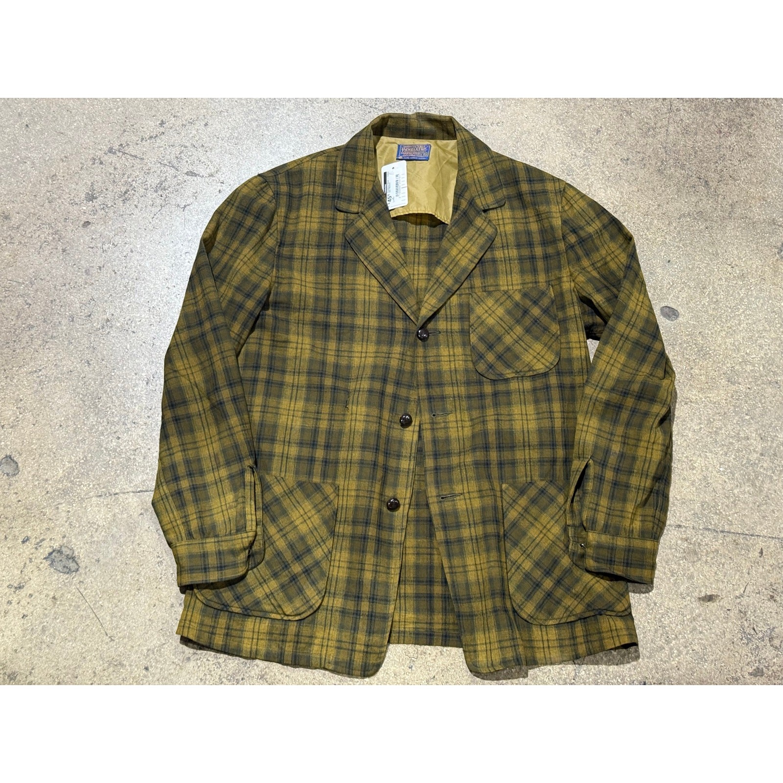 Pendleton Blazer - Yellow Size Medium - image 1