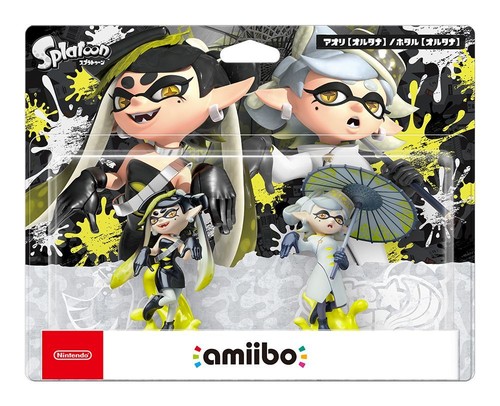 Nintendo Amiibo Tamiibo Squid Sisters Set Callie Marie Splatoon Series Japan