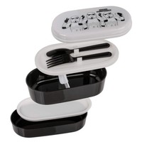 Brotdose Stormtrooper Mit 2 FäChern Besteck Lunchbox Pausenbrot Schulbrot Snack