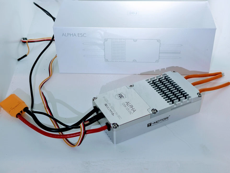 T-motor Alpha Brushless Multirotor Drone Motor ESC Speed Controller 120A 12S - Image 2 of 3
