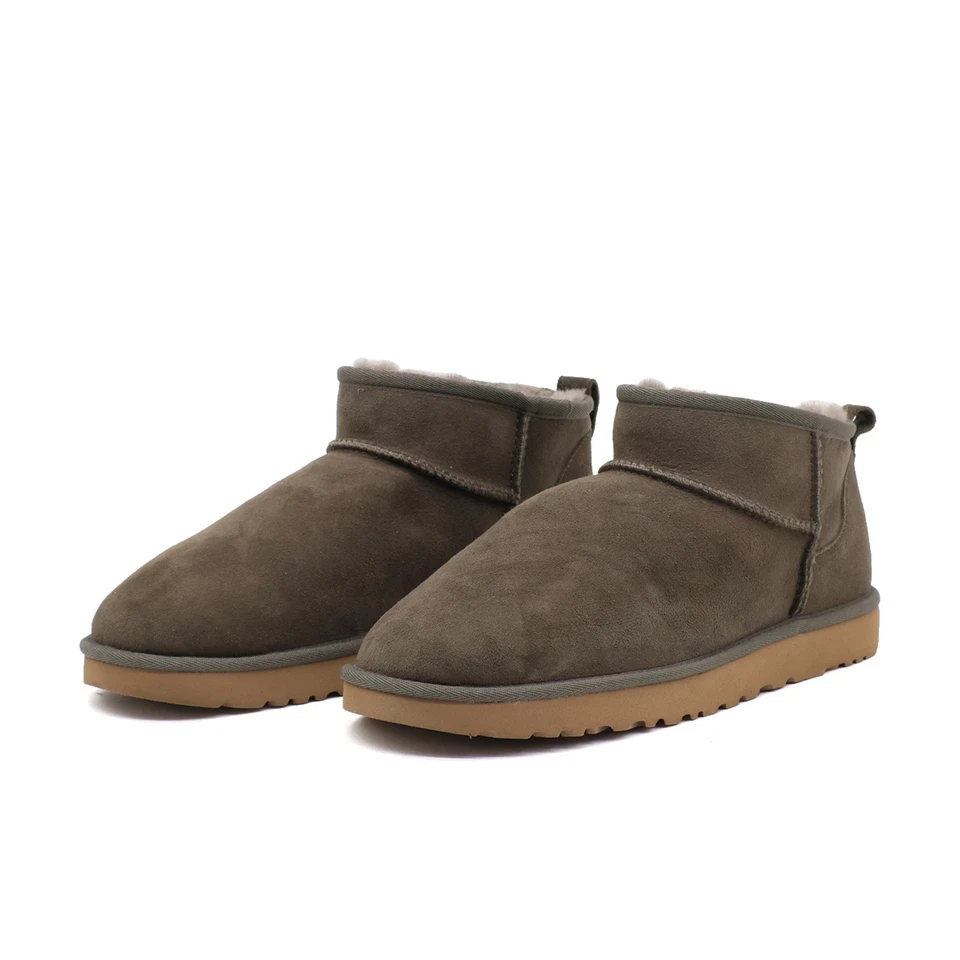 UGG Damen Classic Mini II Boots Braun Echtleder Wärmend Stiefeletten EU 42 - Bild 3 von 4