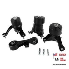Engine Motor and Transmission Mount Kit 4Pcs Compatible with 2012 2013 2014
