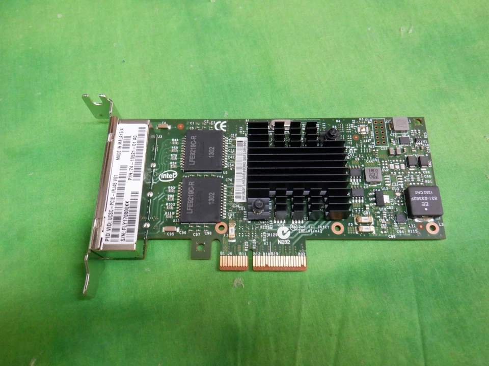 INTEL UCSC-PCIE-IRJ45 Quad Port Ethernet Server Adapter 74-10521-01 - Image 3 of 4